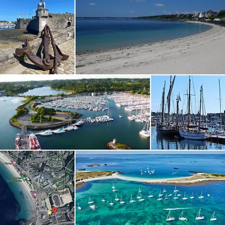 Floreva 22 Entre Plage Et Thalasso - Internet Fibre Concarneau Exterior foto